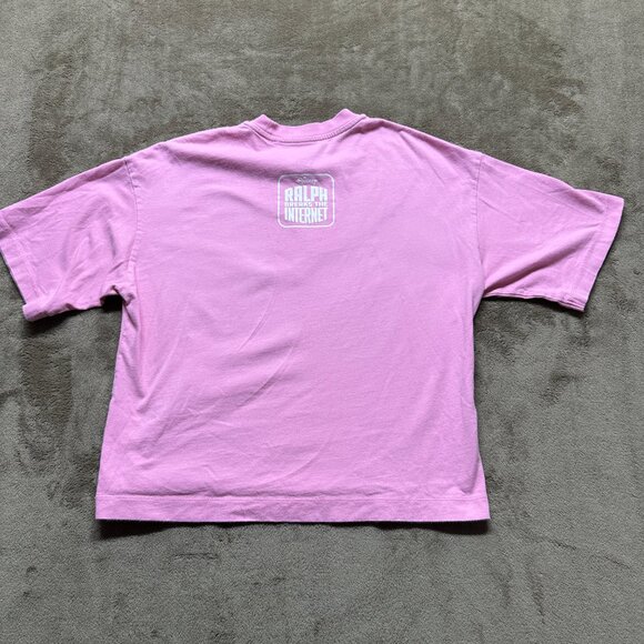 UNIQLO UT Disney Princess Lounge Tee XS Pink Ralph Breaks the Internet - Picture 6 of 6